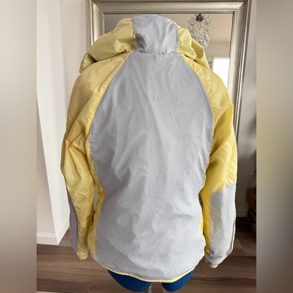 Vintage 90s Y2K MUDD Yellow Reversible Windbreaker Jacket Size L - Picture 6 of 11